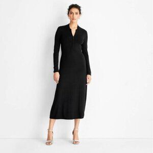 Future Collective Long Sleeve Sweater Dress